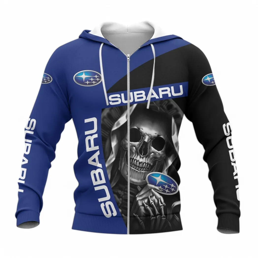 Subaru Zipper Hoodie, Gift For Subaru Lovers, Gift For Him, Husband, Boyfriend CAR6702212569