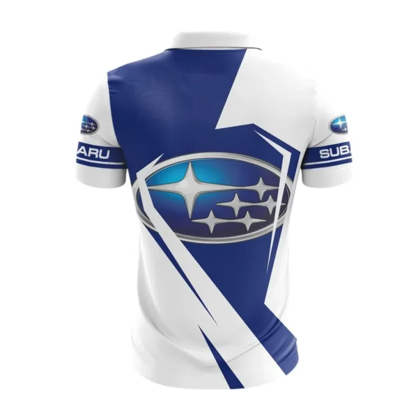 subaru zipper polo shirt gift for subaru lovers gift for him husband boyfriend car3202122537 4u1bh