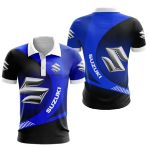 Suzuki Blue Polo Shirt, All Over Print Shirt For Suzuki Blue Lovers CAR7402222565