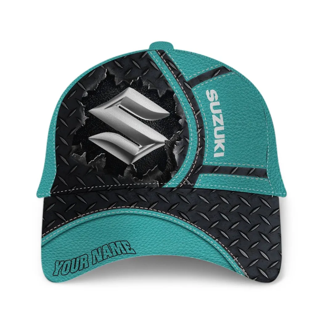 Suzuki Classic Cap, Gift For Suzuki Lovers, Gift For Him, Husband, Boyfriend - Cyan CAR49021825070-2