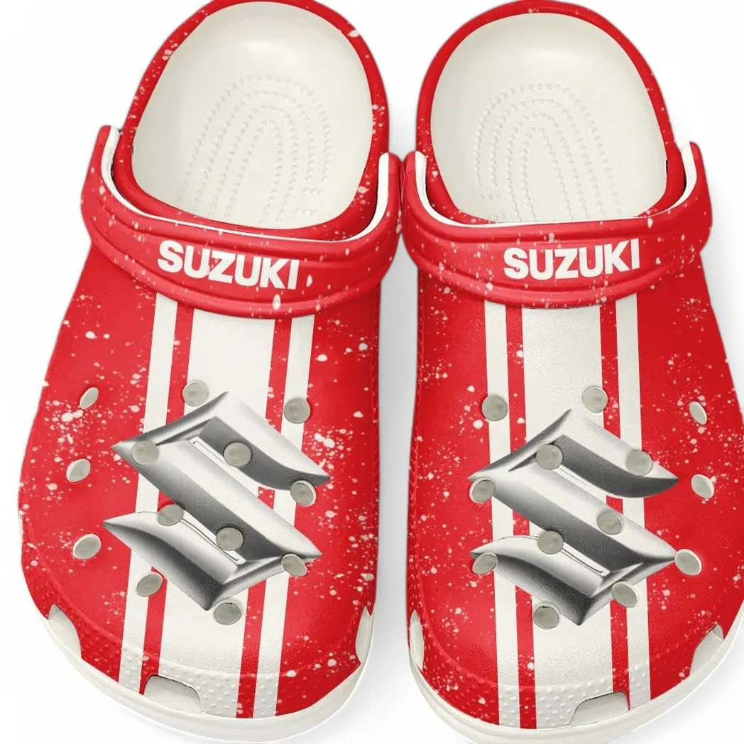 suzuki crocs gift for suzuki lovers gift for him husband boyfriend car62022025137 white qm7fd
