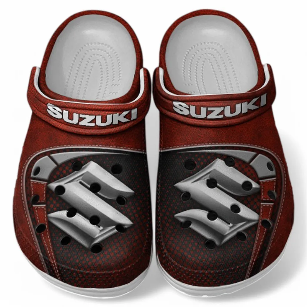 suzuki crocs sandals for men women gift for suzuki fan car177031425614 red qpylr