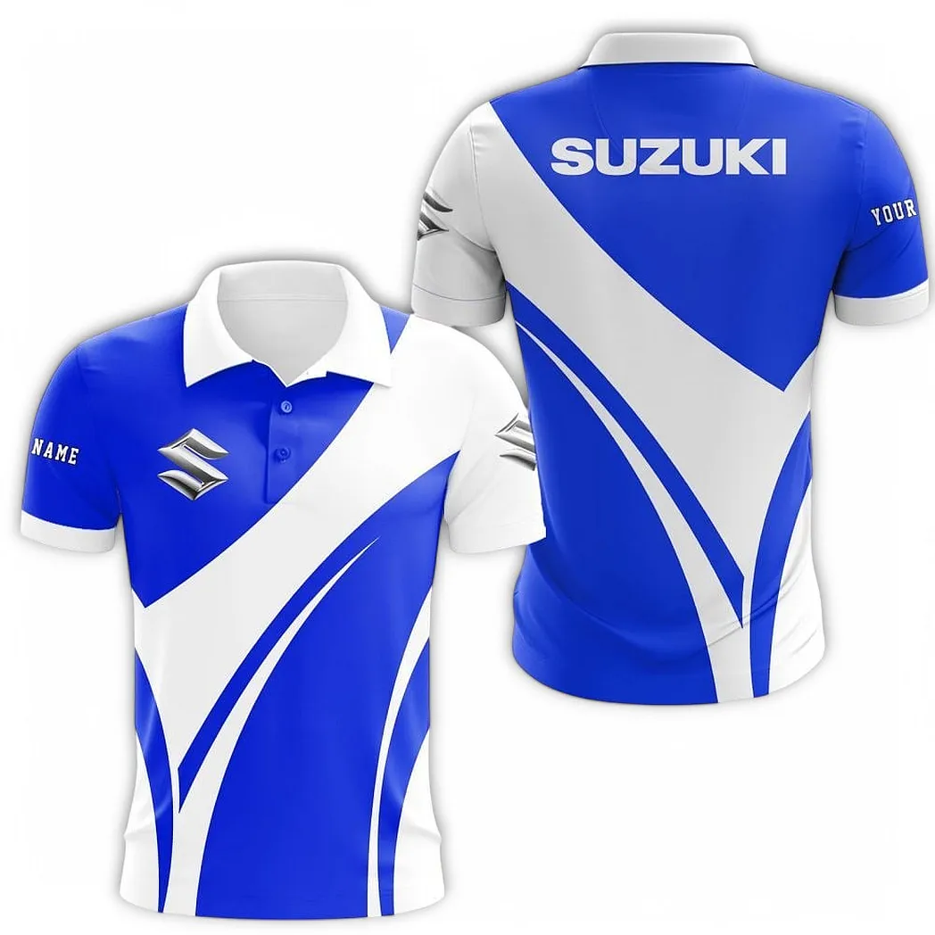 suzuki custom polo shirt gift for men him husband boyfriend car73021525681 2 znto4
