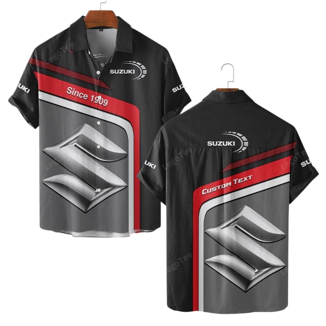 suzuki hawaiian shirt for men gift for suzuki lovers gift for him husband boyfriend car11103032572 yj7o2