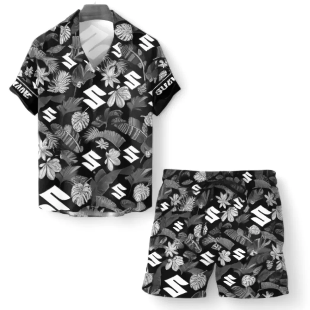 suzuki hawaiian shirt set for men gift for suzuki lovers gift for him husband boyfriend car139021125167 1 r5oyd