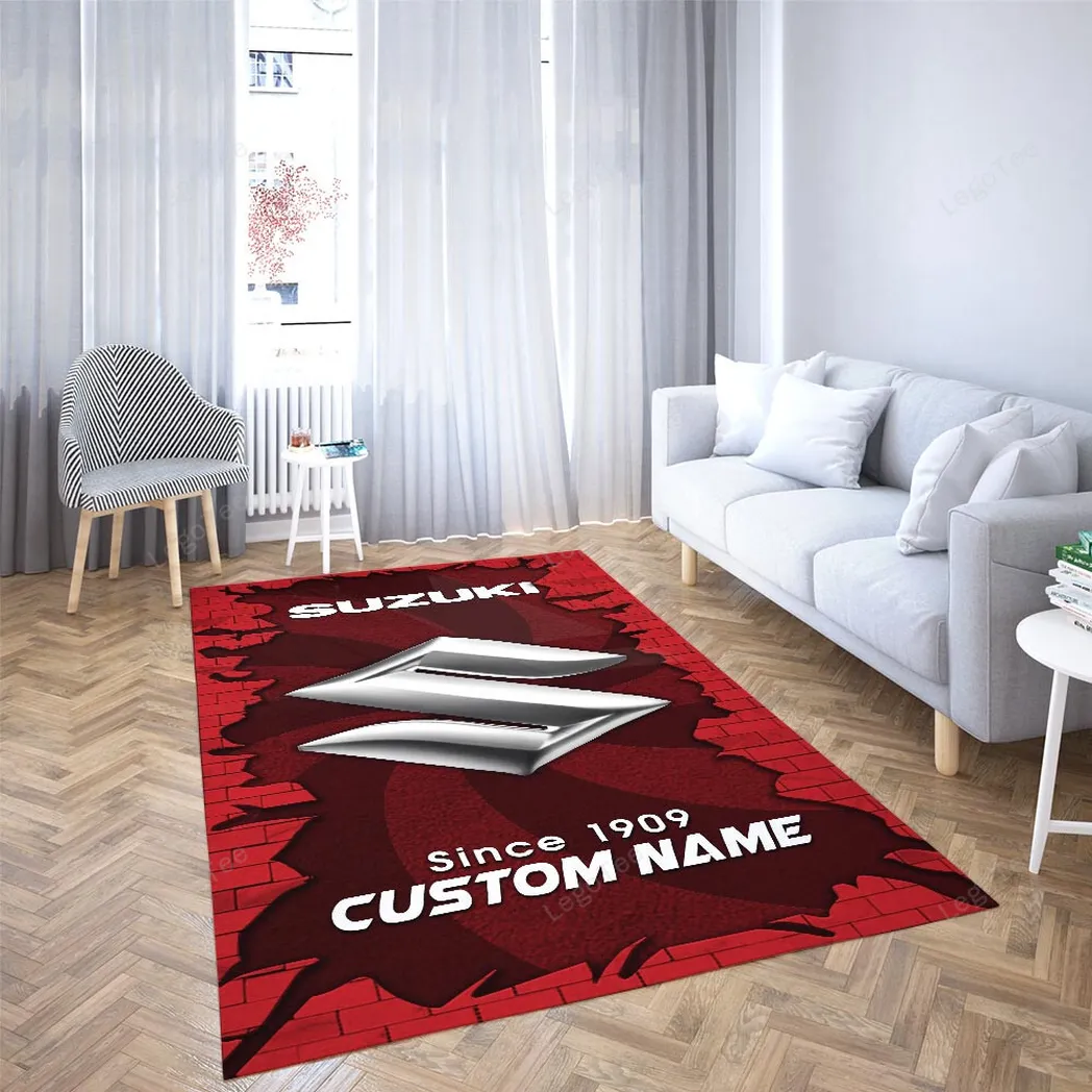 suzuki rug gift for suzuki lovers gift for him husband boyfriend car133021225659 ccskk