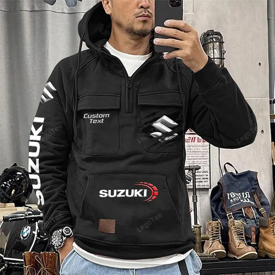 suzuki tactical quarter zip hoodie gift for suzuki lovers gift for him husband boyfriend black car122021425058 2 vsl1p