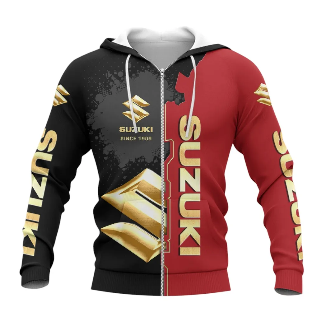 suzuki zipper hoodie gift for suzuki lovers gift for him husband boyfriend car44021725085 3 1jc3v