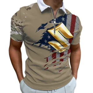 Suzuki Zipper Polo Shirt, All Over Print Shirt For Suzuki Fan CAR340213064-1