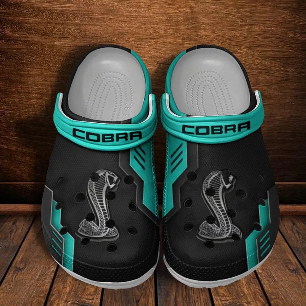 svt cobra crocs shoes clogs men women gift for svt cobra fan car185031525290 cyan 5sg0t