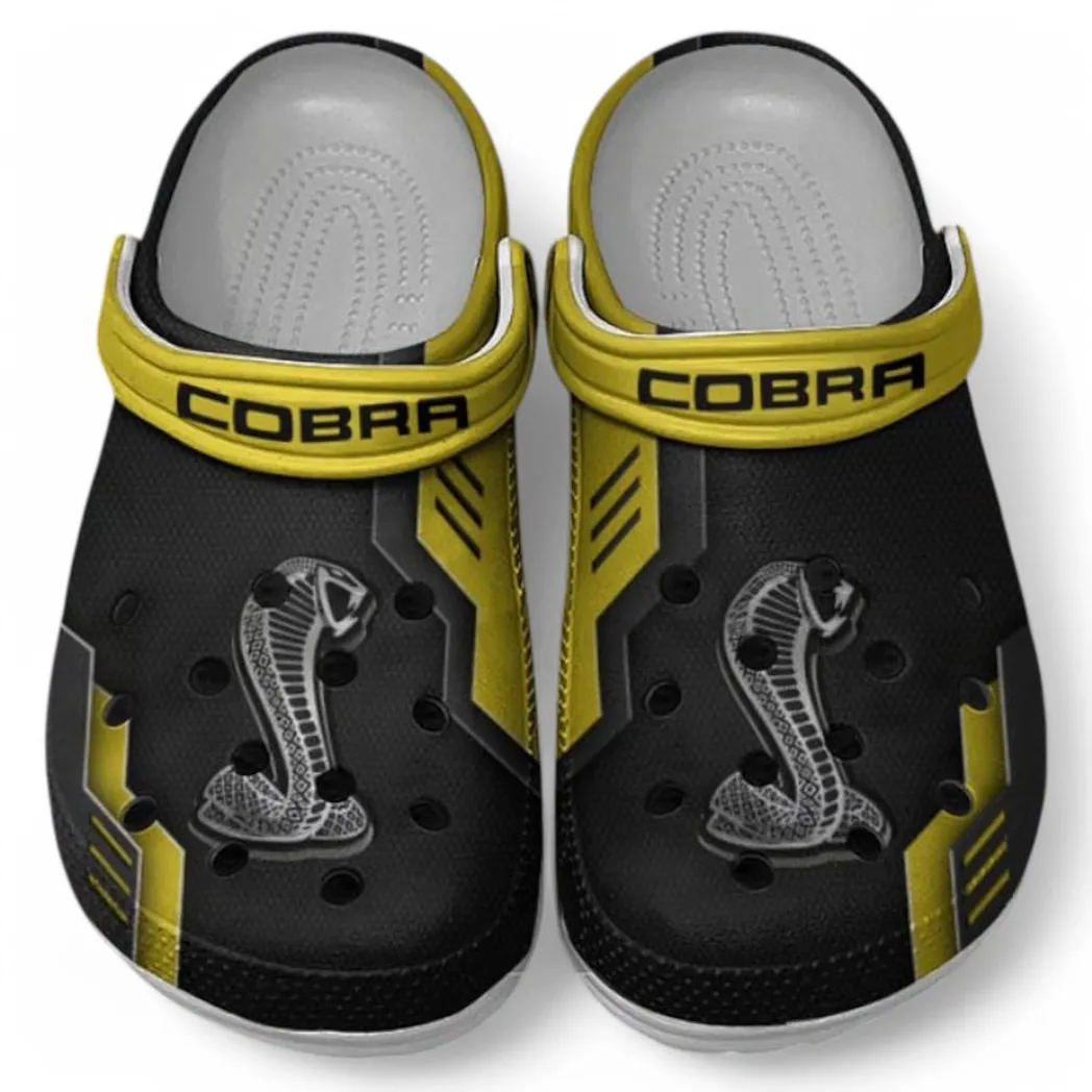svt cobra crocs shoes clogs men women gift for svt cobra fan car185031525290 yellow 1rq3r