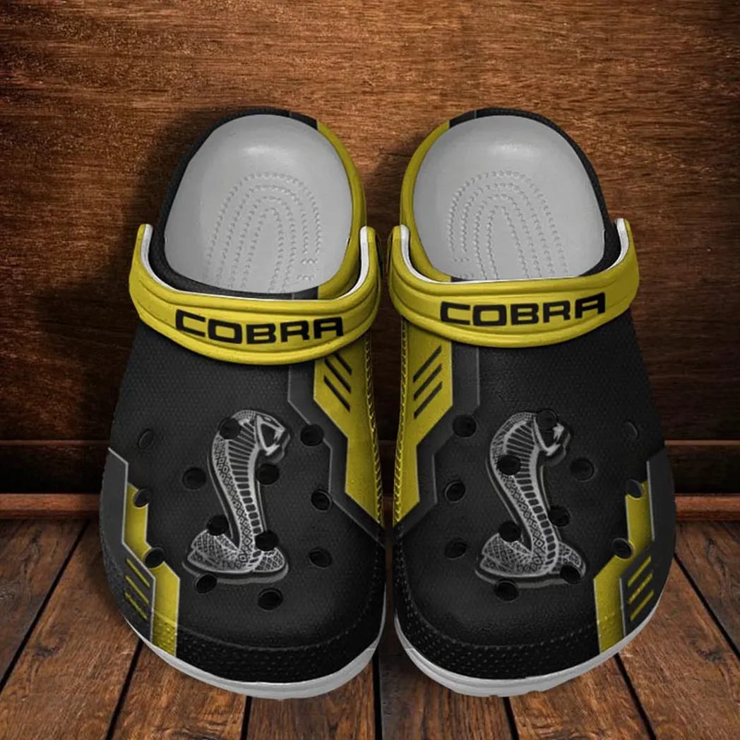 svt cobra crocs shoes clogs men women gift for svt cobra fan car185031525290 yellow rnvcv