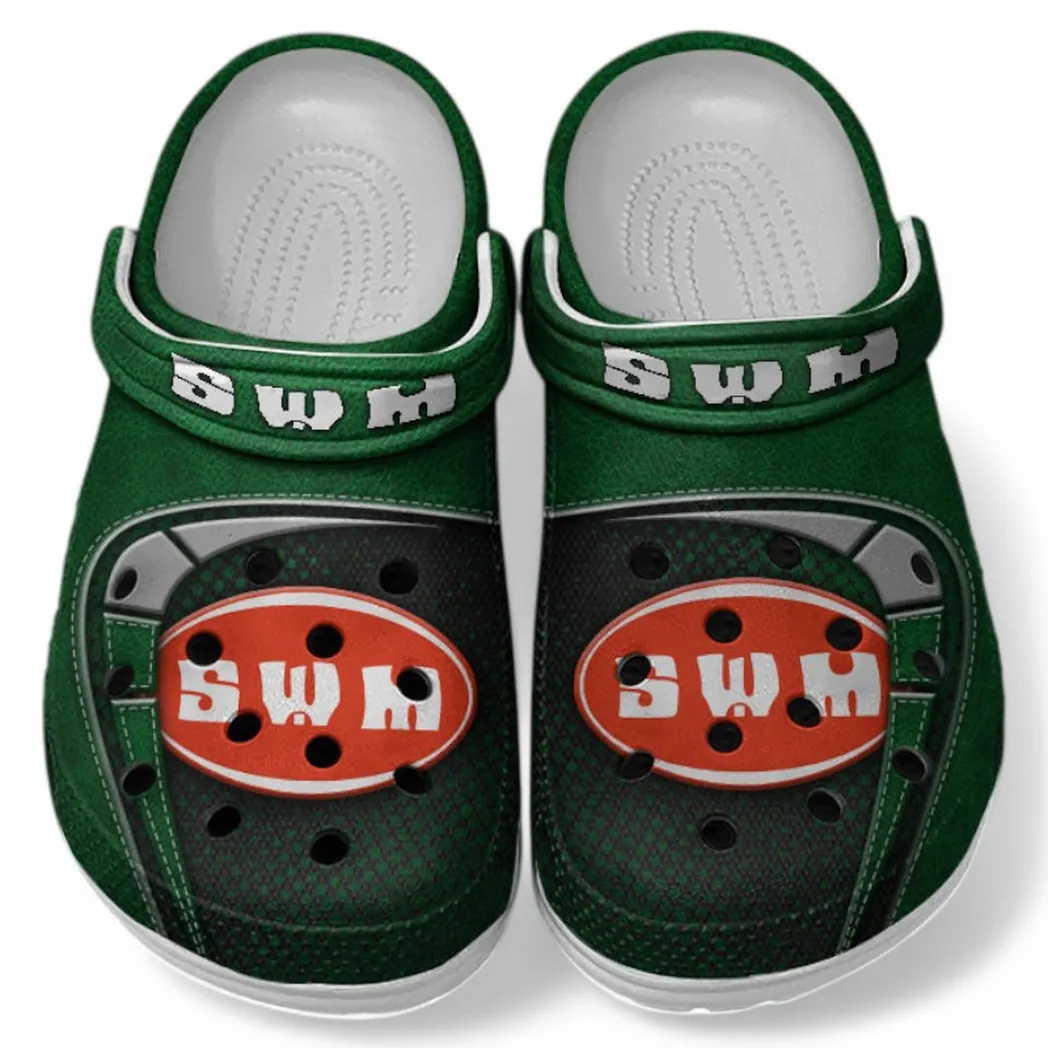 SWM Crocs Shoes, Clogs Men Women, Gift For SWM Fan CAR183031725127 - Green