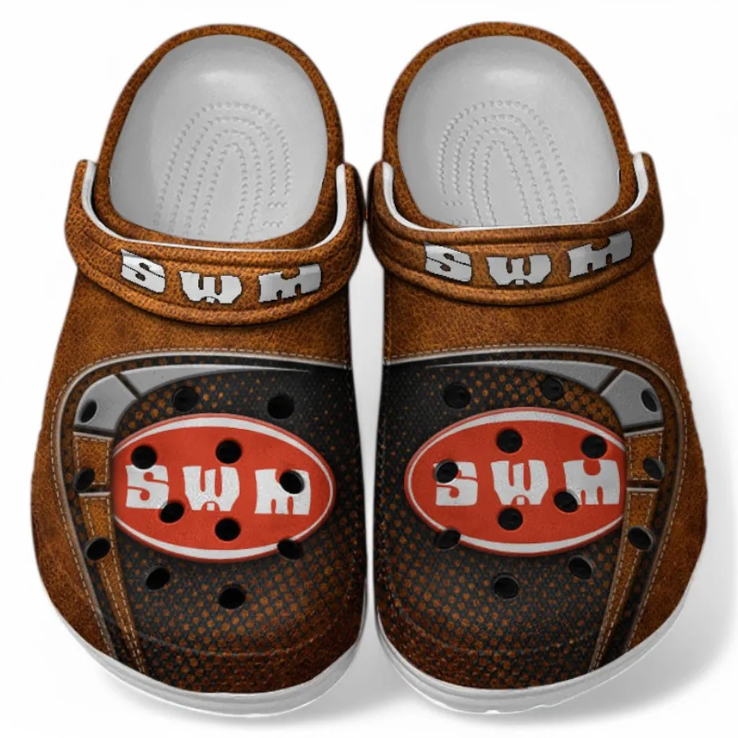 SWM Crocs Shoes, Clogs Men Women, Gift For SWM Fan CAR183031725127 - Orange