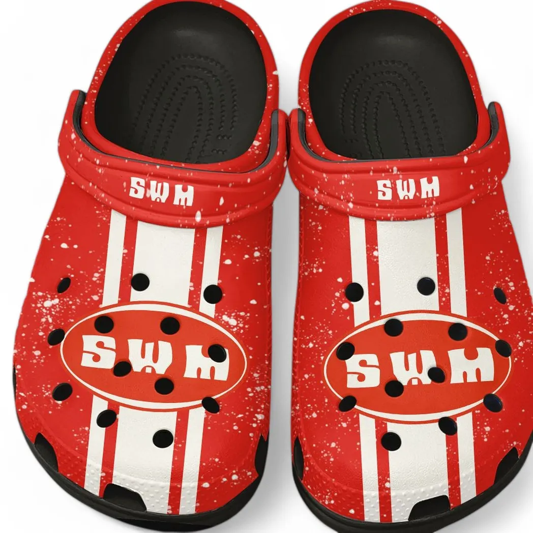 swm motorcycles crocs gift for swm motorcycles lovers gift for him husband boyfriend car62022025122 black vfnwq