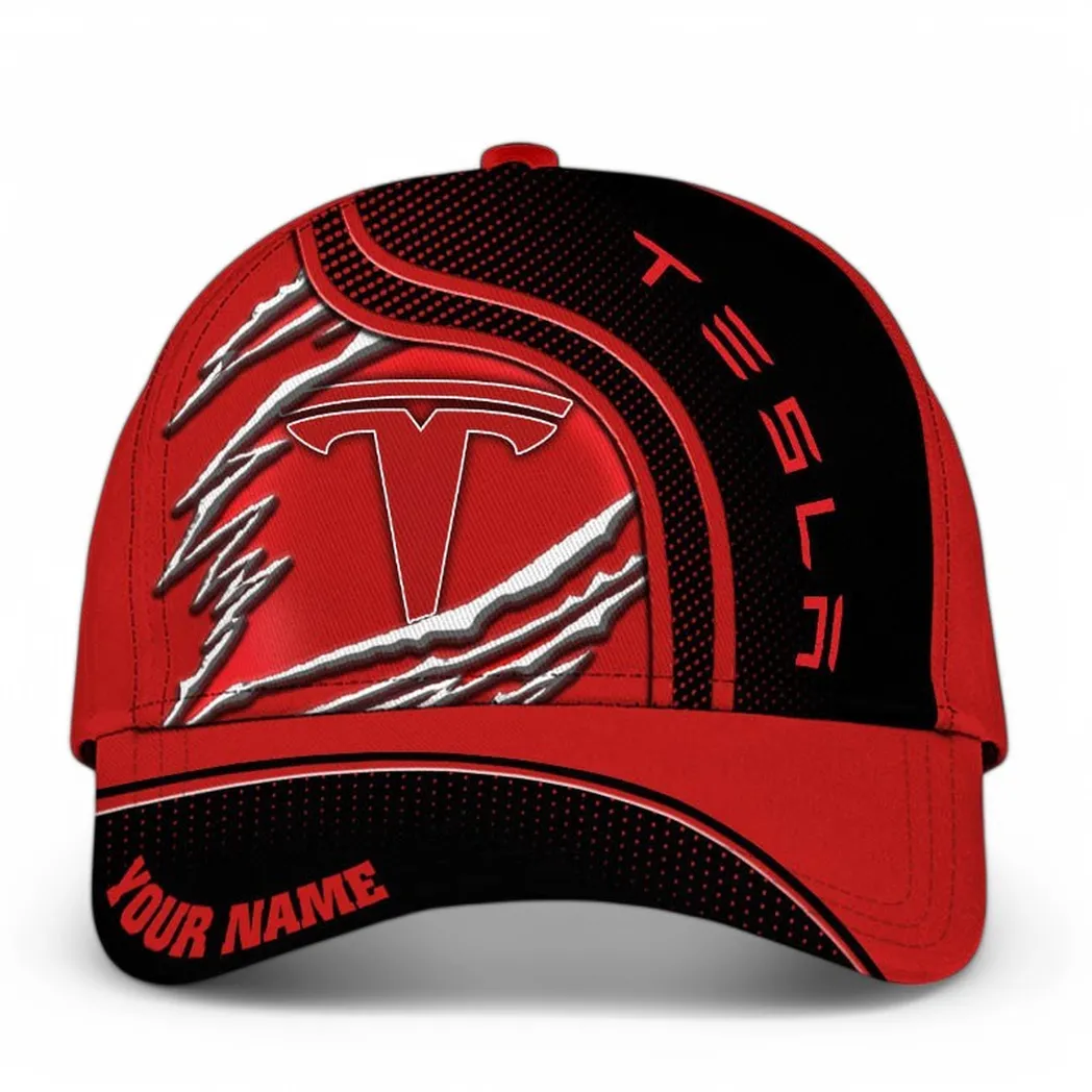 Tesla Classic Cap, Gift For Tesla Lovers, Gift For Him, Husband, Boyfriend CAR50021825089 - Black