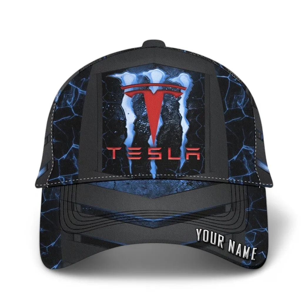 Tesla Classic Cap, Gift For Tesla Lovers, Gift For Him, Husband, Boyfriend CAR6502202545 - Blue