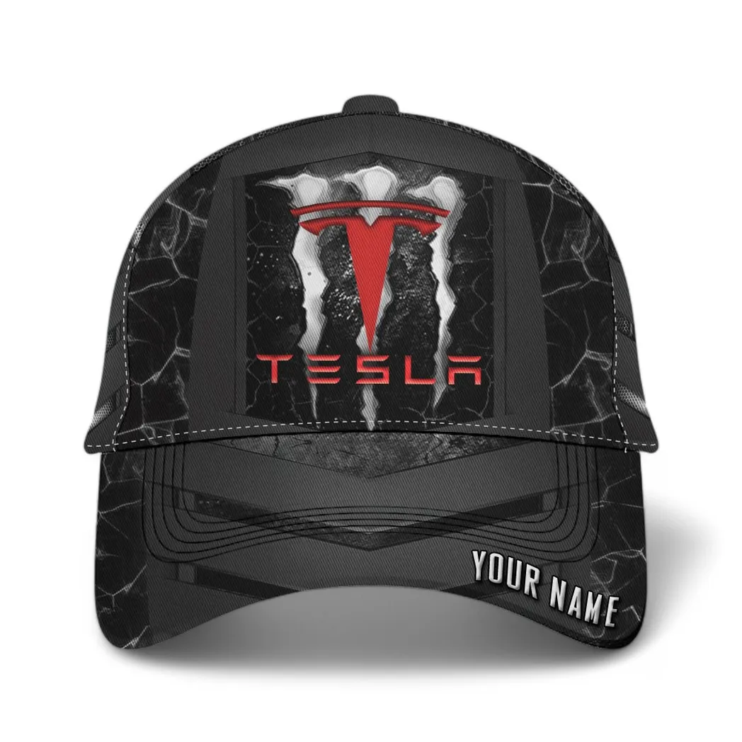 Tesla Classic Cap, Gift For Tesla Lovers, Gift For Him, Husband, Boyfriend CAR6502202545 - Grey