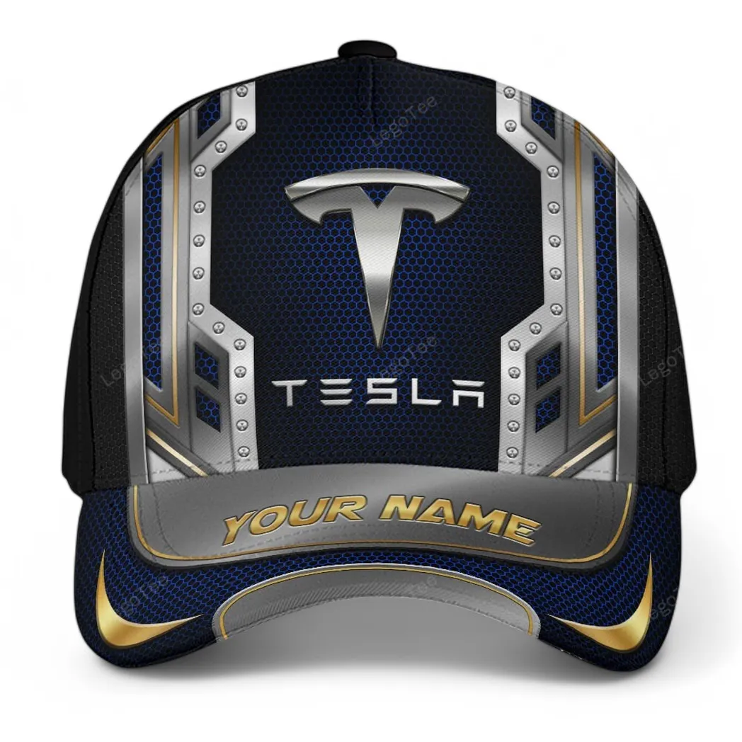 tesla classic cap gift for tesla lovers gift for him husband boyfriend car99031025160 blue