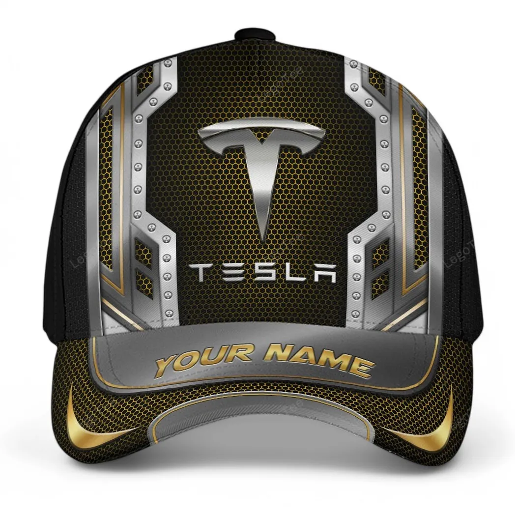 tesla classic cap gift for tesla lovers gift for him husband boyfriend car99031025160 yellow kctys