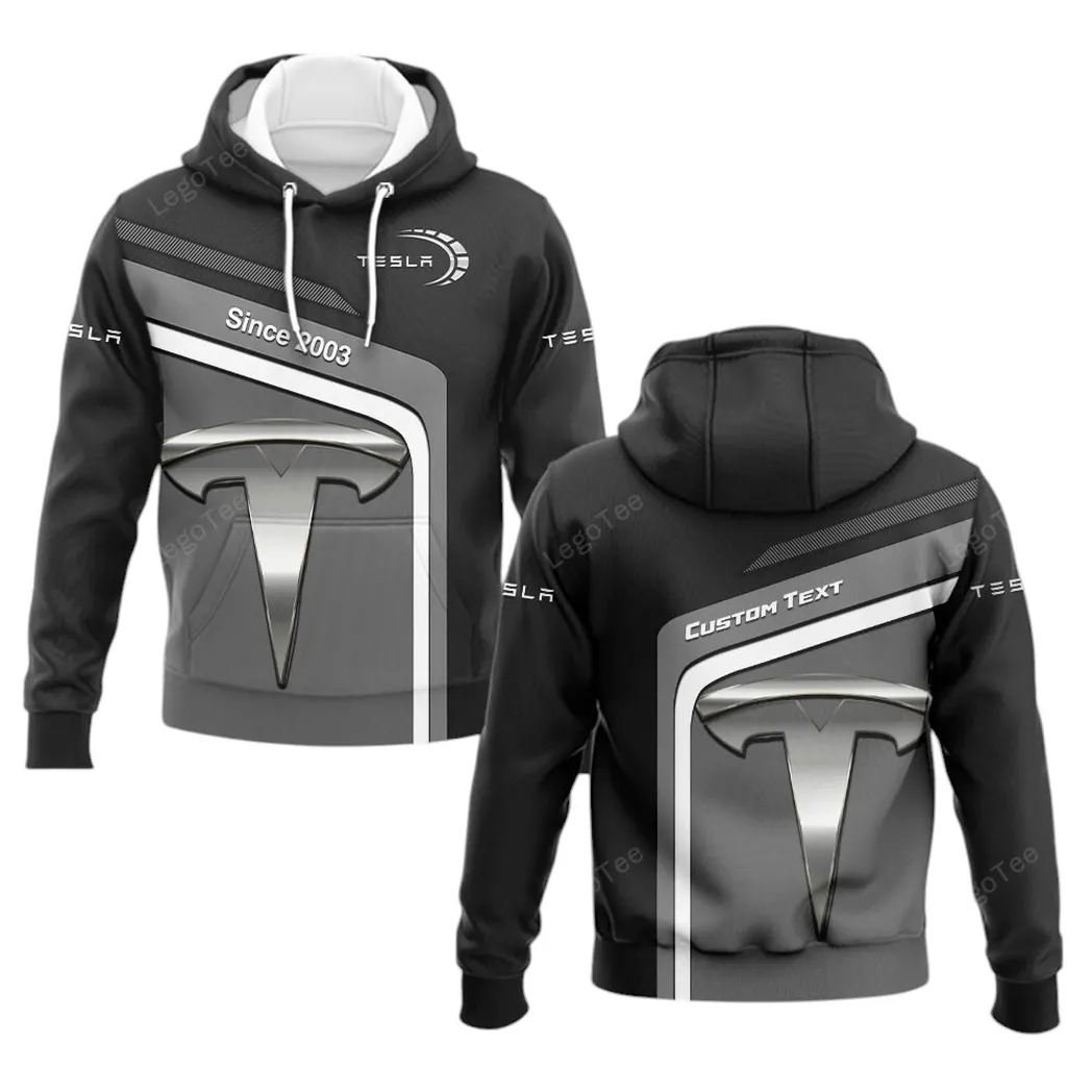 Tesla Hoodie, Gift For Tesla Lovers, Gift For Him, Husband, Boyfriend CAR11103032573