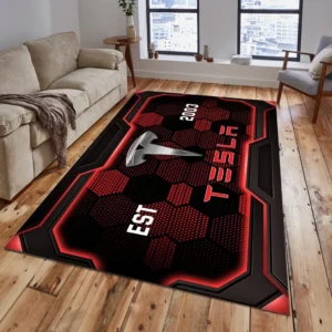 tesla rug gift for tesla lovers gift for him husband boyfriend car3102132520 4ongs