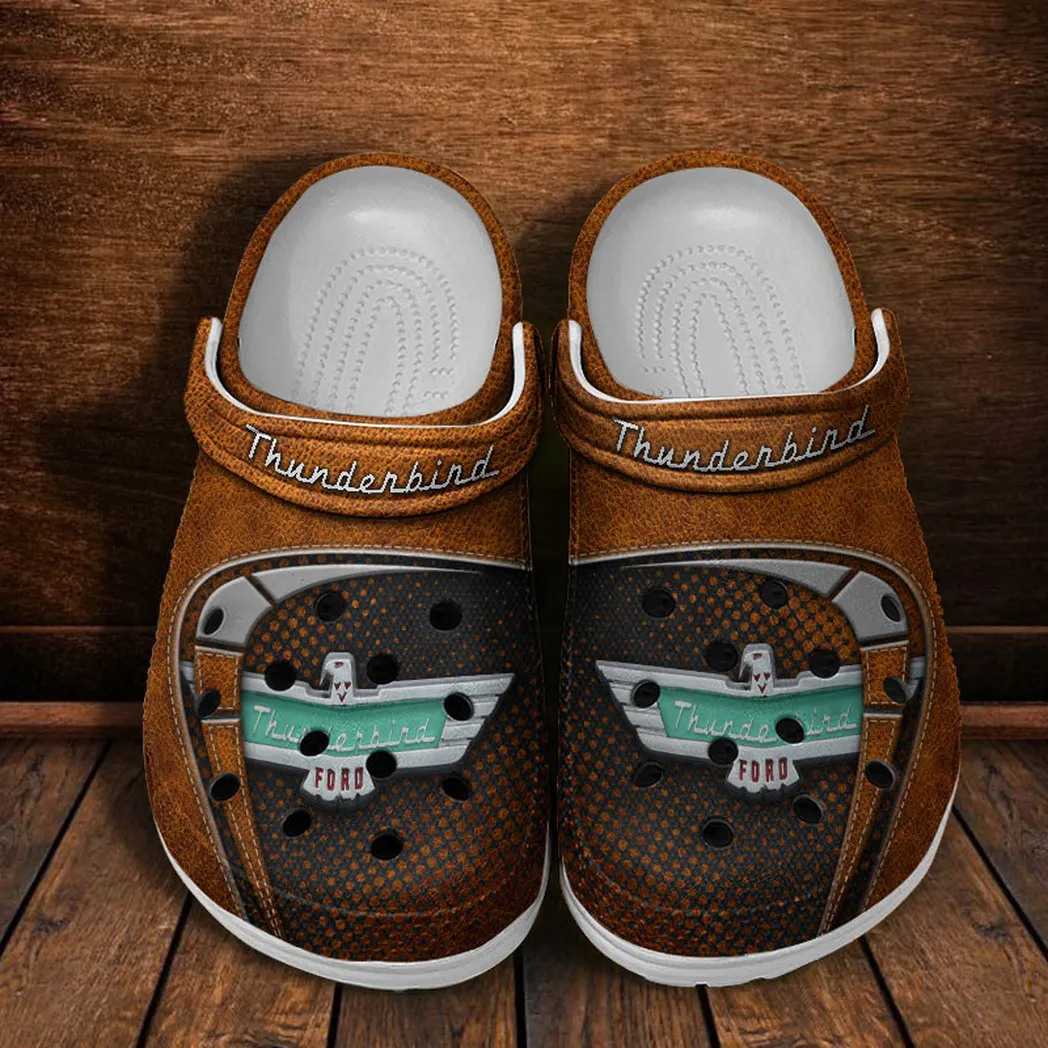 thunderbird crocs sandals for men women gift for thunderbird fan car177031425610 orange tb0qd