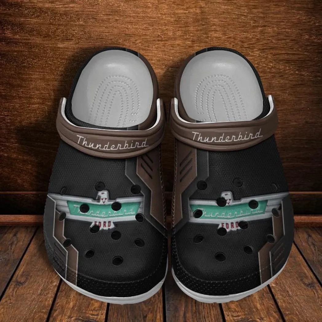 thunderbird crocs shoes clogs men women gift for thunderbird fan car185031525236 brown w2upm