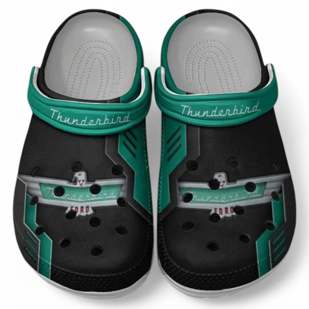 thunderbird crocs shoes clogs men women gift for thunderbird fan car185031525236 green 4osgn