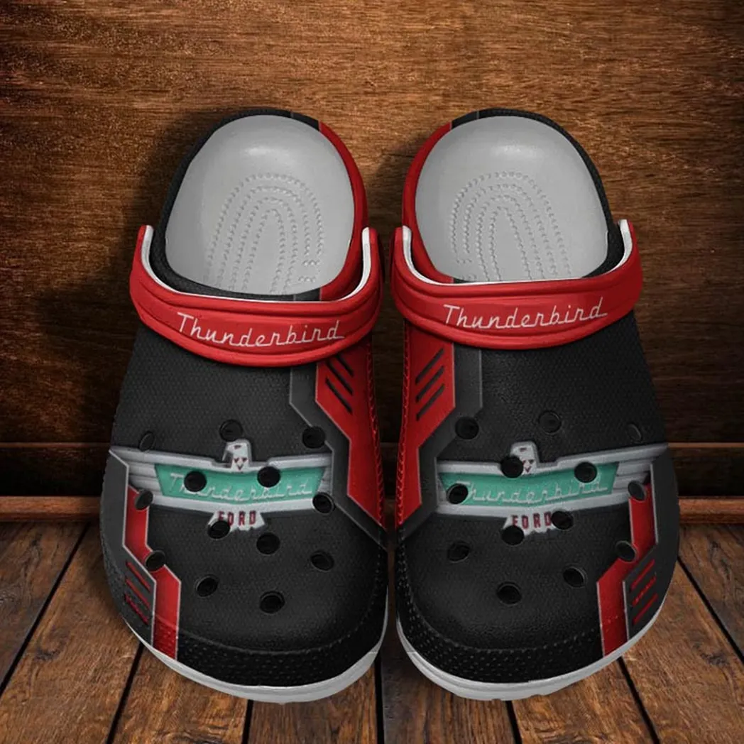 thunderbird crocs shoes clogs men women gift for thunderbird fan car185031525236 red wwtdy