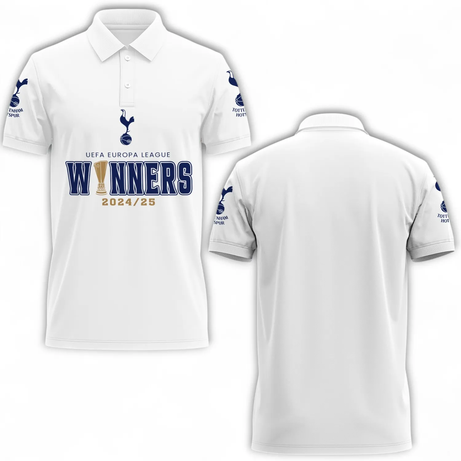 tottenham hotspur polo shirt champions uefa europa 2025 epl81052225475 f84el