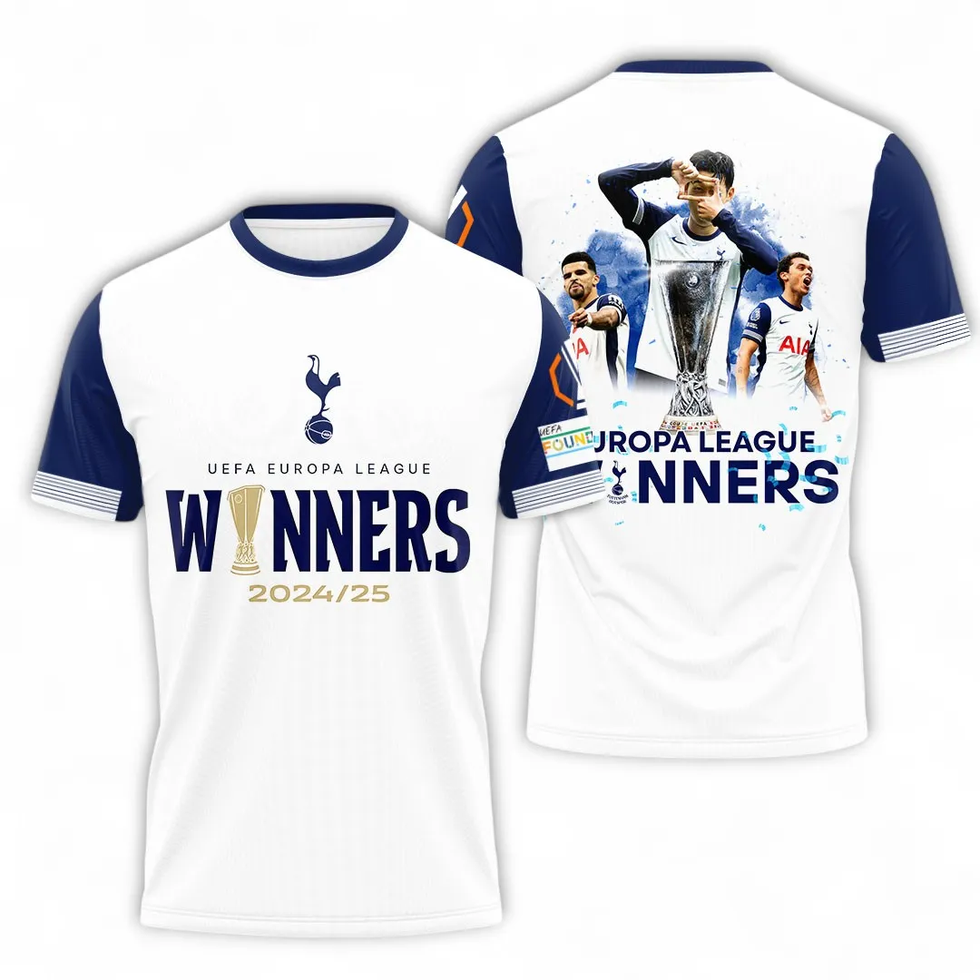 tottenham hotspur t shirt champions uefa europa 2025 epl81052225483 f503d