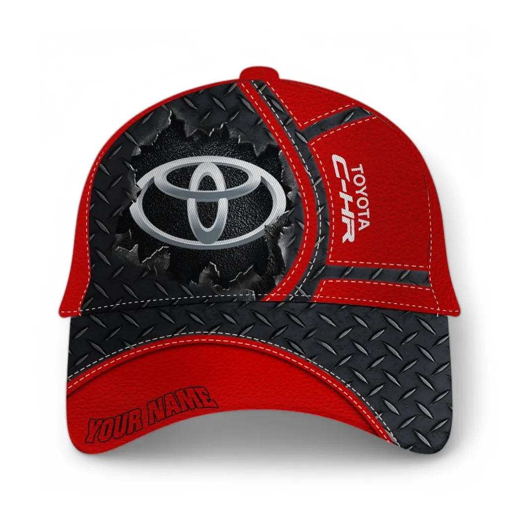 Toyota C HR Classic Cap, Gift For Toyota C HR Lovers, Gift For Him, Husband, Boyfriend - Red CAR49021825073-6