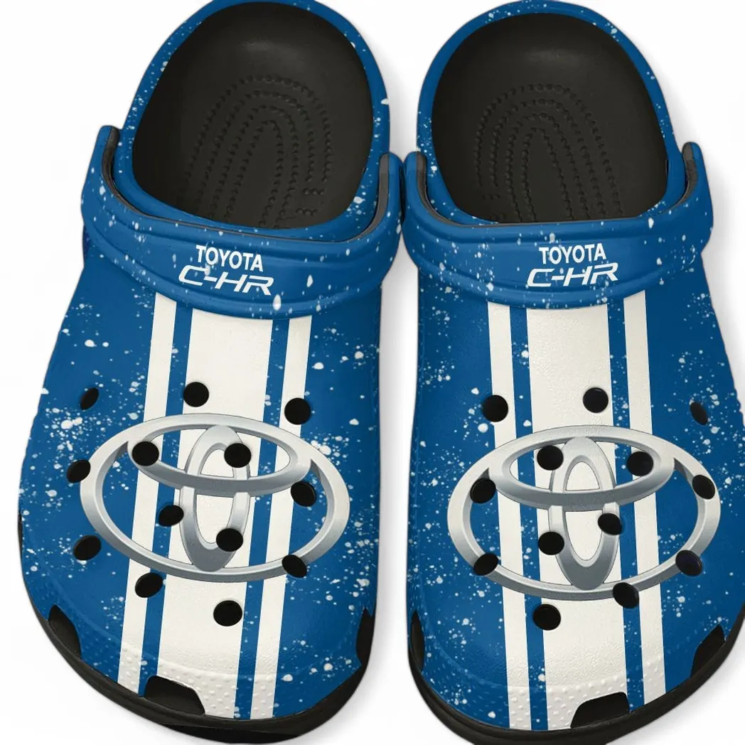 Toyota C HR Crocs, Gift For Toyota C HR Lovers, Gift For Him, Husband, Boyfriend CAR62022025141 - Black
