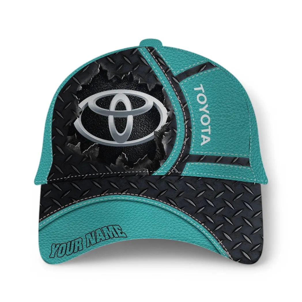 Toyota Classic Cap, Gift For Toyota Lovers, Gift For Him, Husband, Boyfriend - Cyan CAR49021825074-2