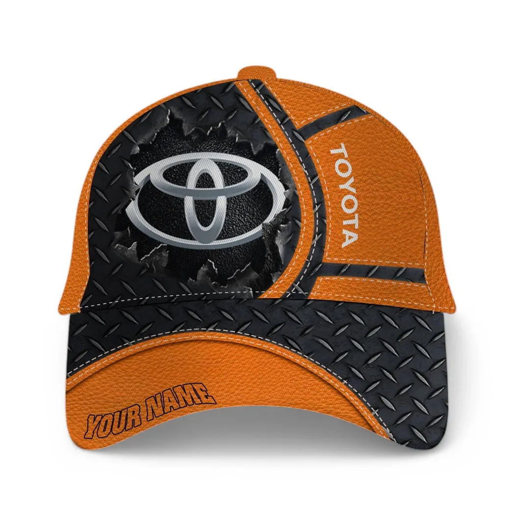 Toyota Classic Cap, Gift For Toyota Lovers, Gift For Him, Husband, Boyfriend - Orange CAR49021825074-5