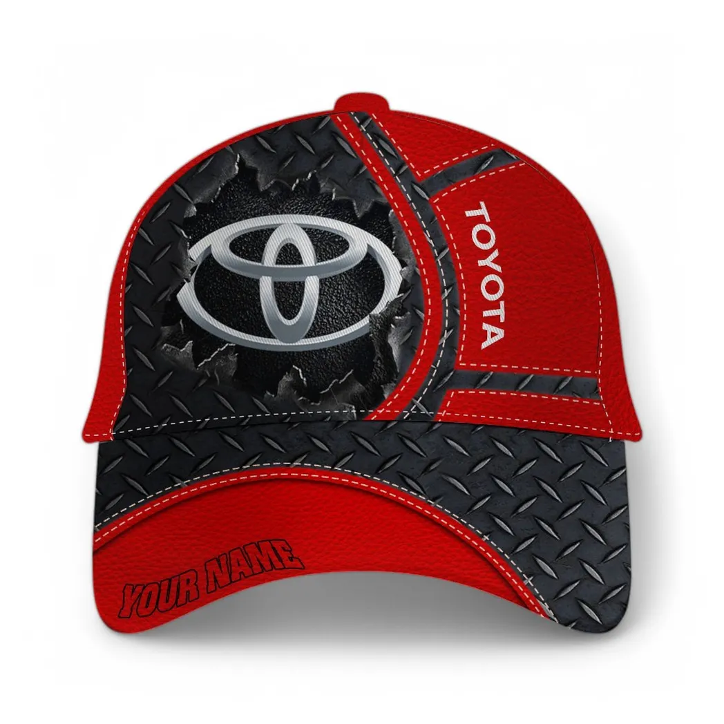 Toyota Classic Cap, Gift For Toyota Lovers, Gift For Him, Husband, Boyfriend - Red CAR49021825074-6
