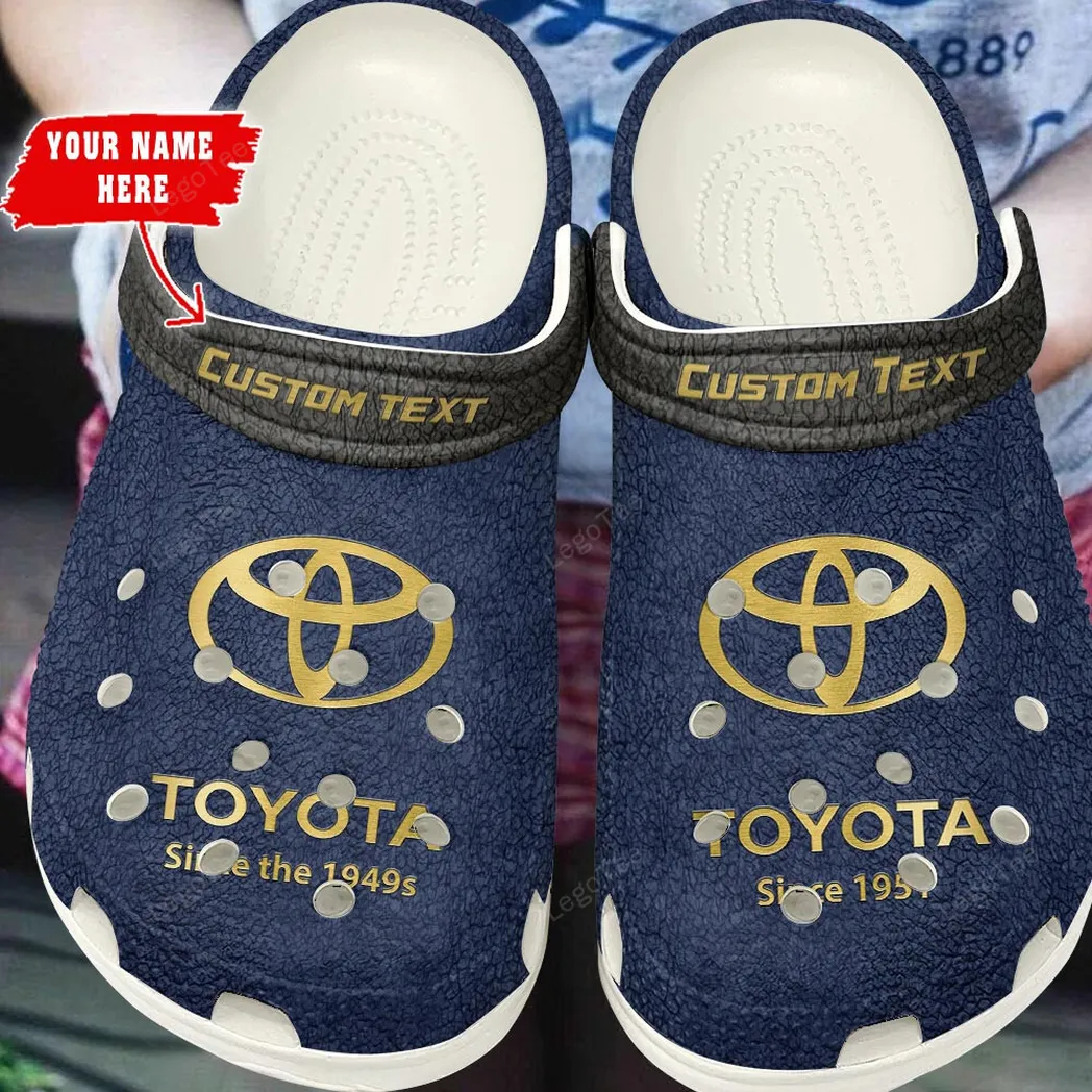 toyota crocs gift for toyota lovers gift for him husband boyfriend blue car141021225675 1 rkpag