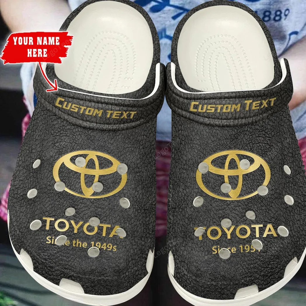 toyota crocs gift for toyota lovers gift for him husband boyfriend gray car141021225675 4 tdsh4