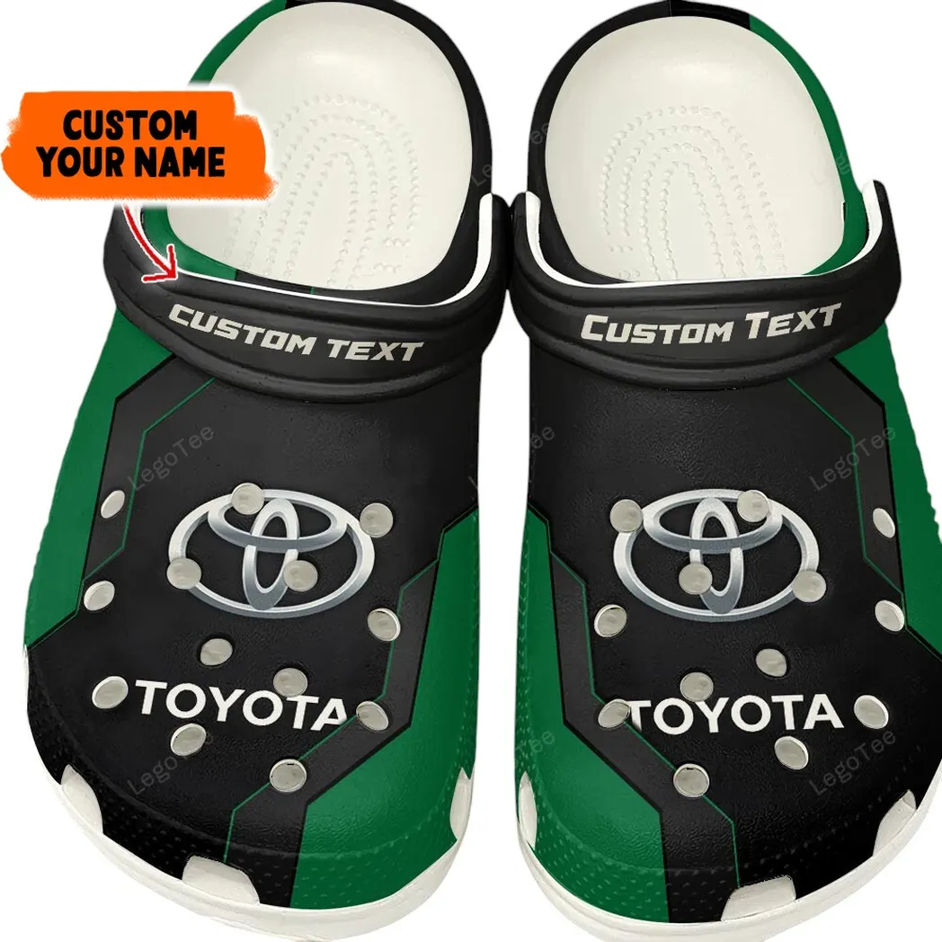 toyota crocs gift for toyota lovers gift for him husband boyfriend green car140021225559 5 uvo0m