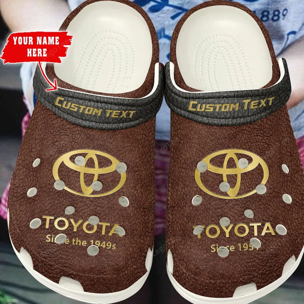 toyota crocs gift for toyota lovers gift for him husband boyfriend orange car141021225675 7 25icr
