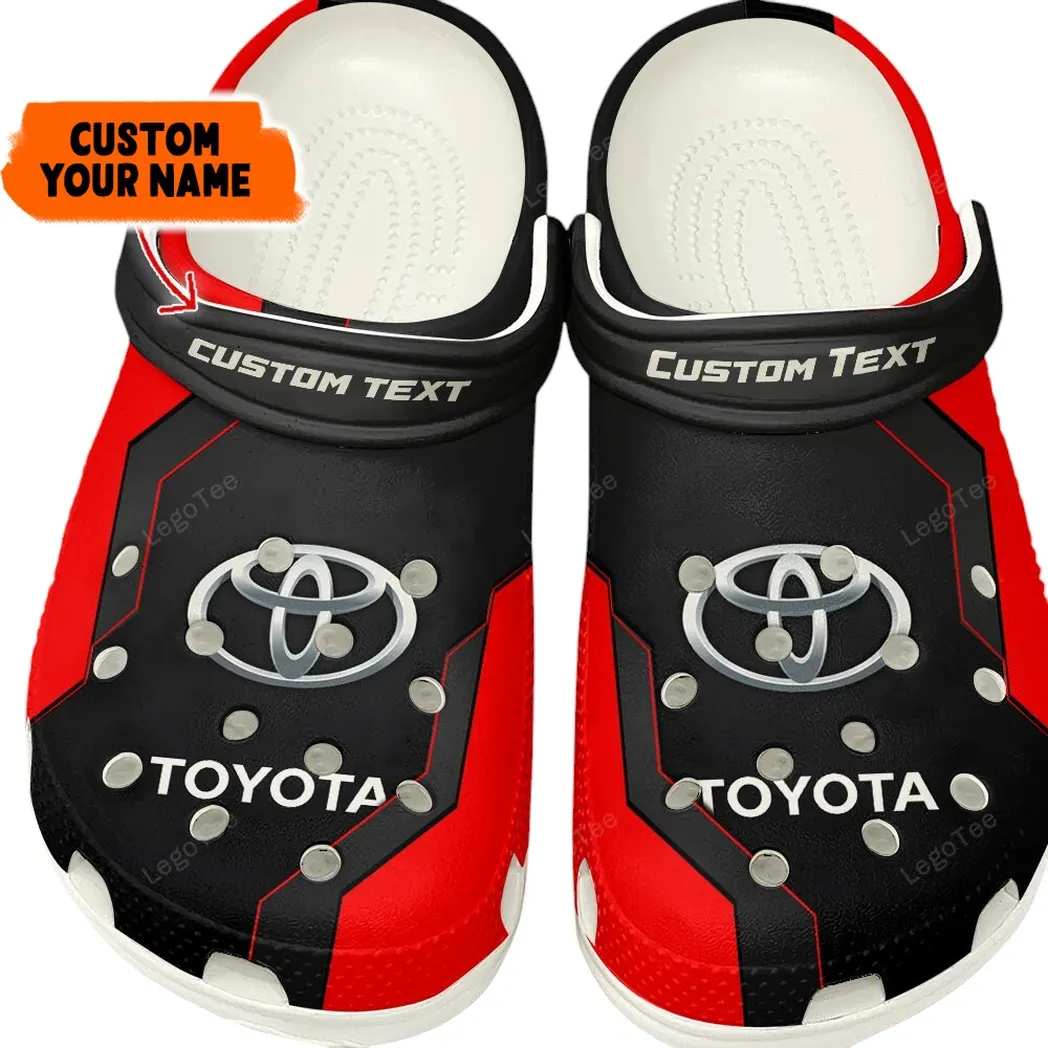 toyota crocs gift for toyota lovers gift for him husband boyfriend red car140021225559 7 6odqh