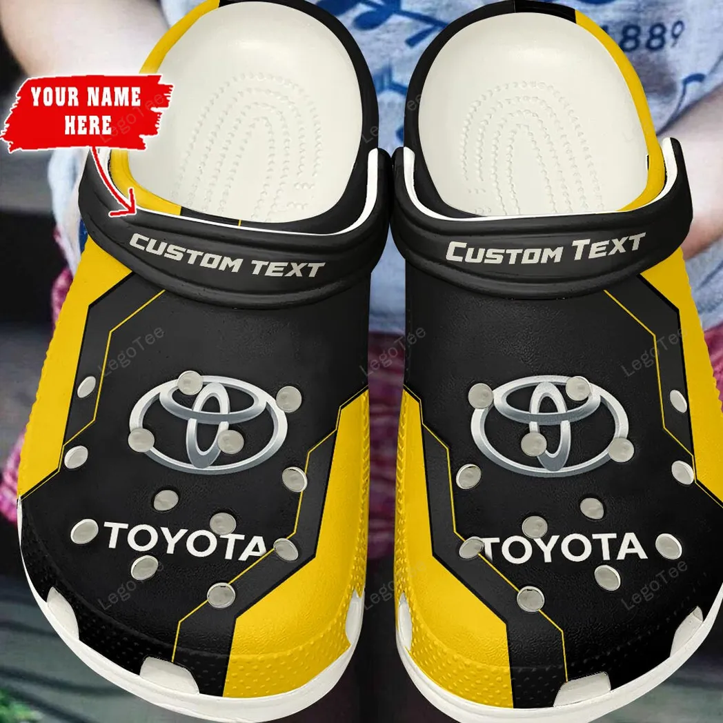 toyota crocs gift for toyota lovers gift for him husband boyfriend yellow car140021225559 8 06wuw