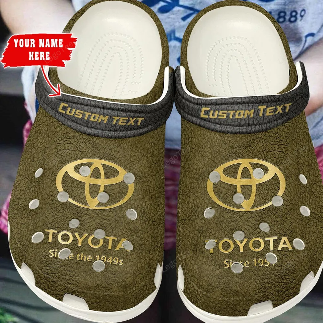 toyota crocs gift for toyota lovers gift for him husband boyfriend yellow car141021225675 9 luqus