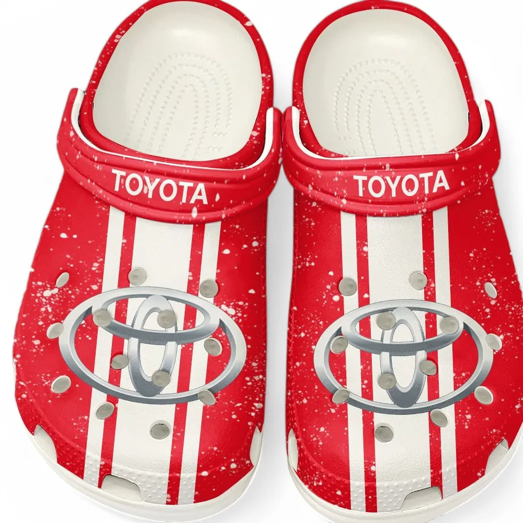 toyota crocs gift for toyota lovers gift for him husband boyfriend car62022025136 white 0lfb1