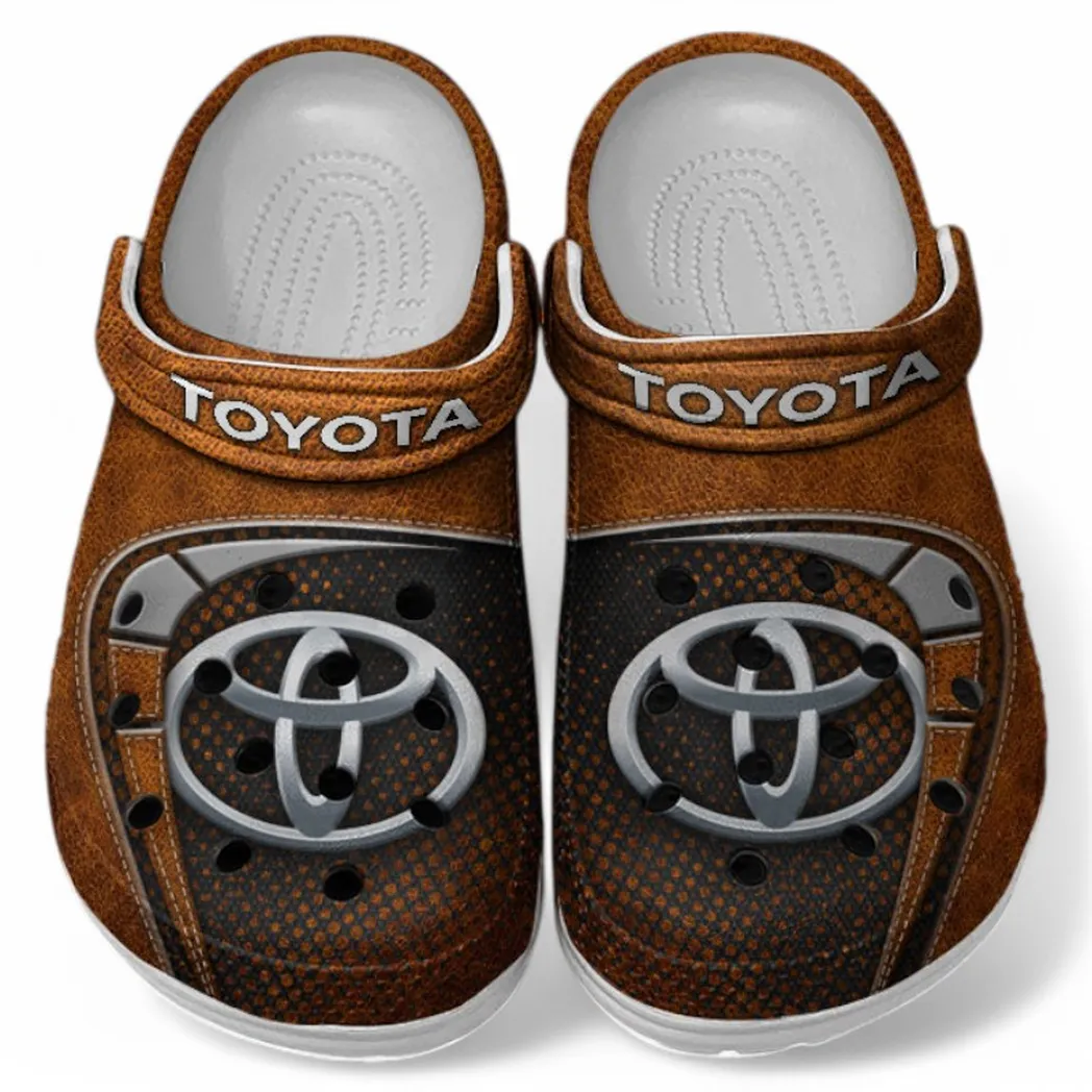 Toyota Crocs Sandals For Men Women, Gift For Toyota Fan CAR177031425555 - Orange