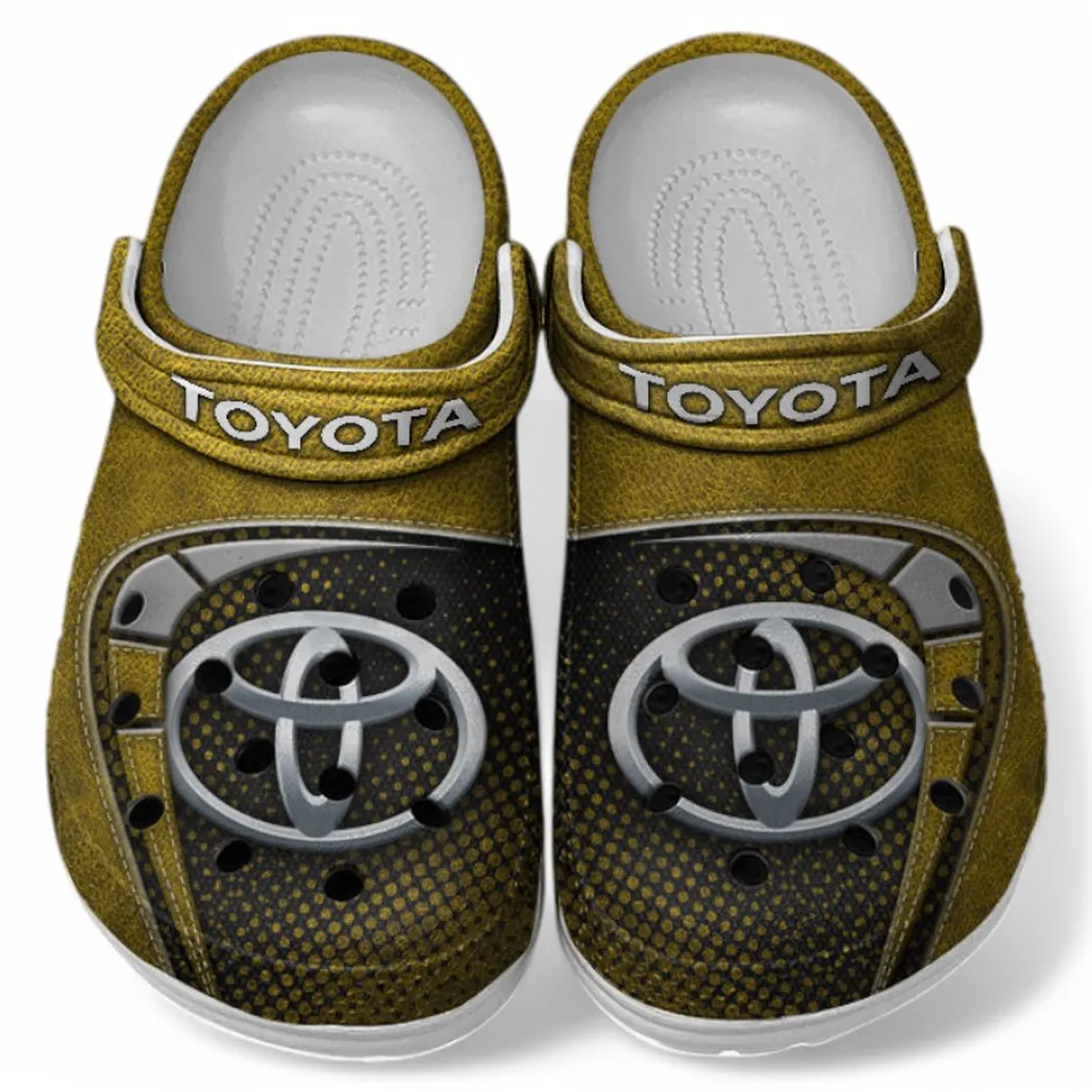 toyota crocs sandals for men women gift for toyota fan car177031425555 yellow nypqj