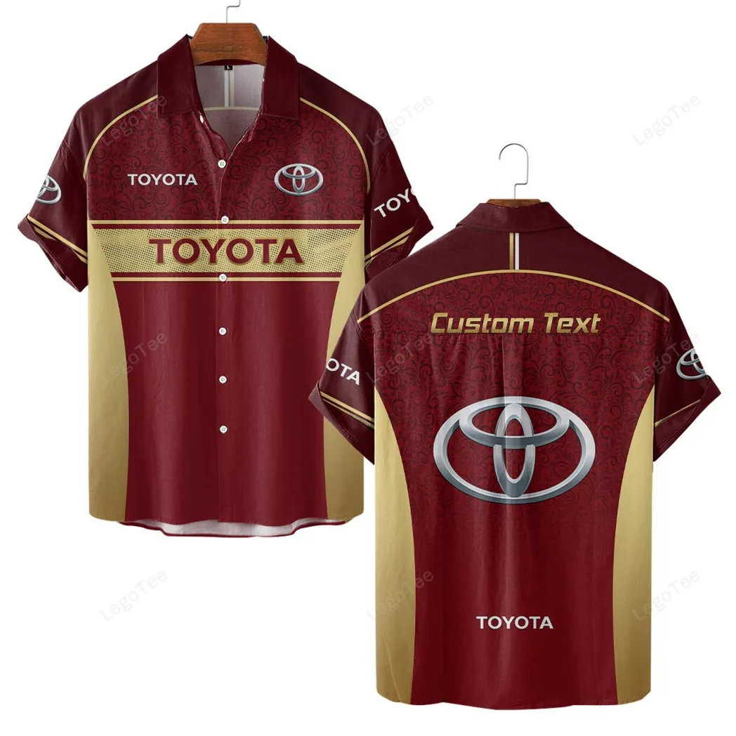 toyota custom hawaiian shirts for men gift for toyota lovers gift for him husband boyfriend car137021325891 3 qppsy