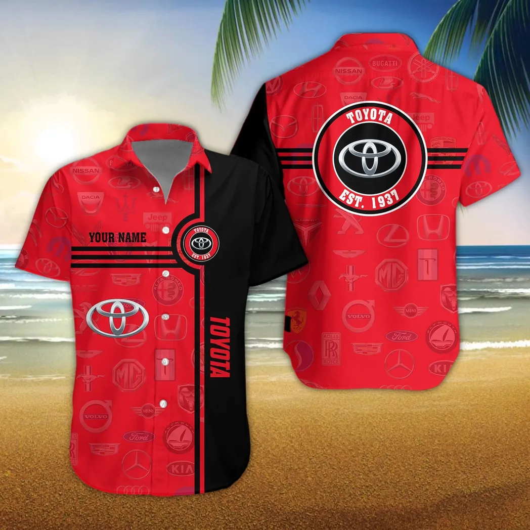 toyota hawaiian shirt for men all logo gift for toyota fan car174022525058 je971