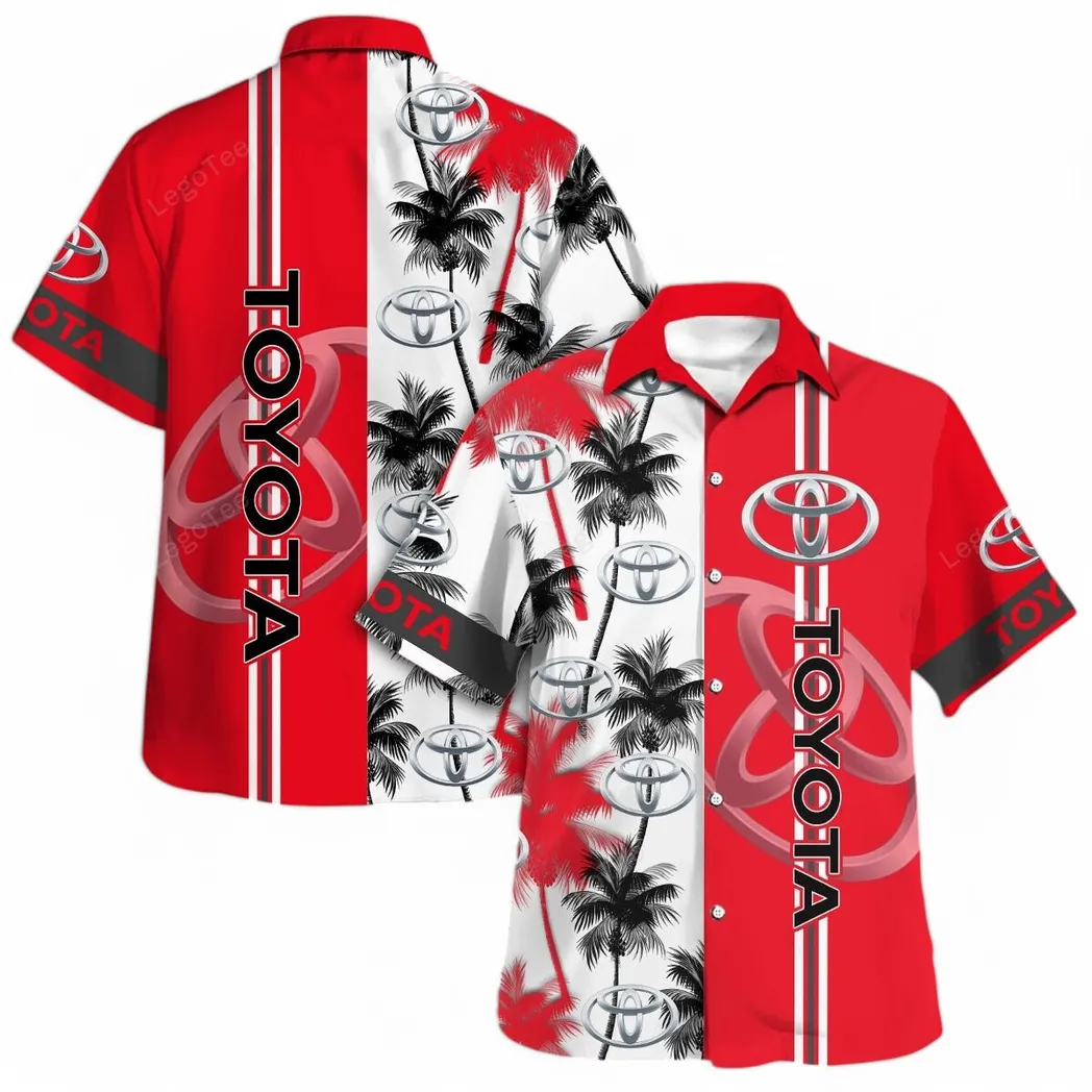 toyota hawaiian shirt for men gift for toyota lovers gift for him husband boyfriend car143021125006 erl4i